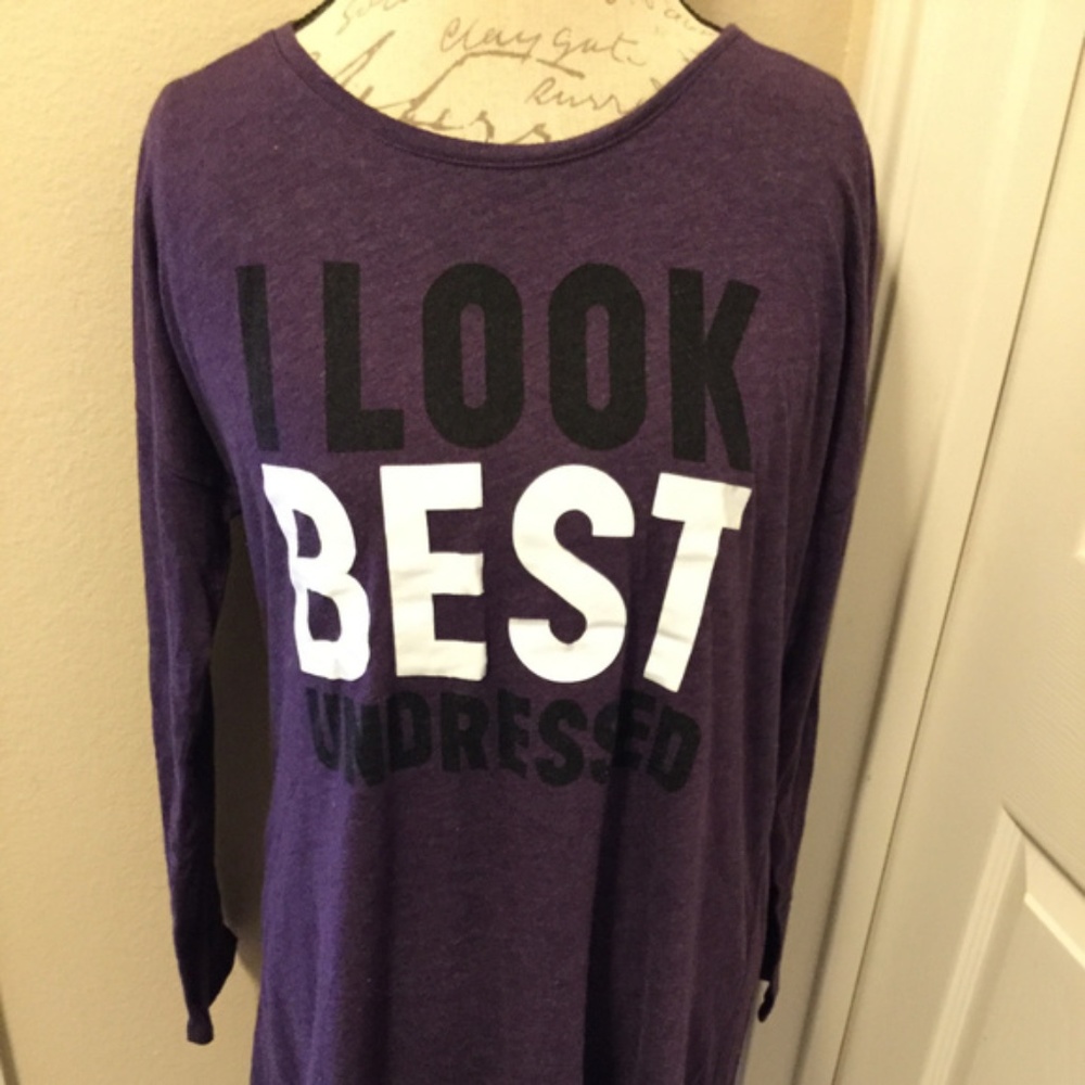 Women's Victoria Secret Sleep Tee Gown Size M